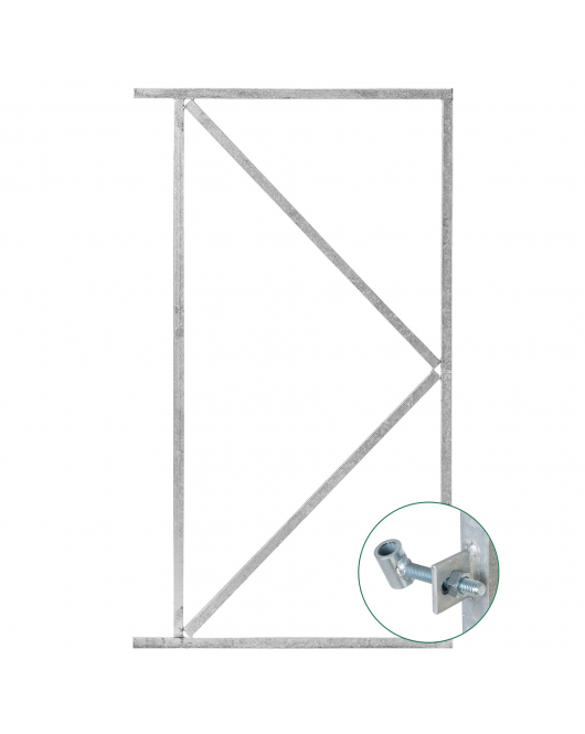 POORTFRAME 140X155CM INCLUSIEF DUIMEN