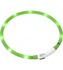 HALSBAND LED NERA GROEN 20-70CM 16MM