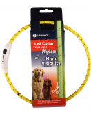 HALSBAND LED LEORA GEEL 33-63,5CM 8MM