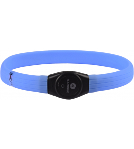 HALSBAND LED ILONA BLAUW 35-64CM 7MM