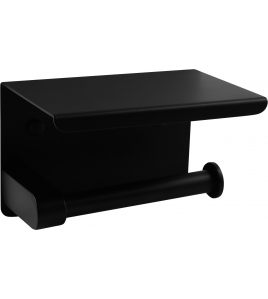 TOILETROLHOUDER PLANCHET ZWART TOILETROLHOUDER PLANCHET ZWART