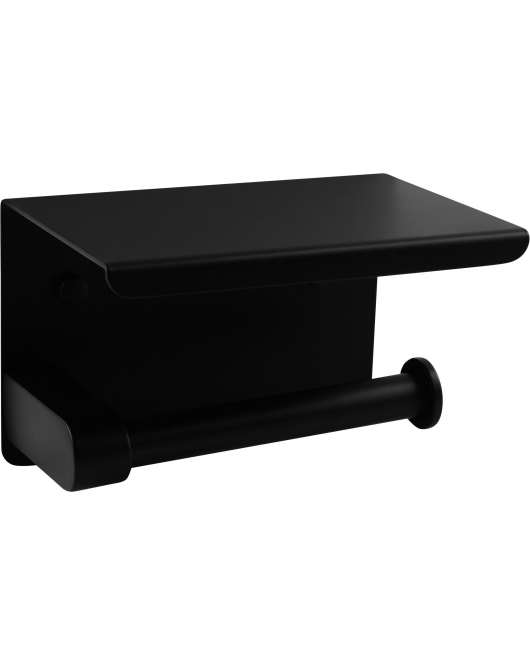 TOILETROLHOUDER PLANCHET ZWART