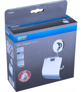 3IN1 TOILETROLHOUDER COMFORT CH 3IN1 TOILETROLHOUDER COMFORT CH