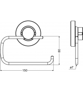 3IN1 TOILETROLHOUDER STYLE CH 3IN1 TOILETROLHOUDER STYLE CH