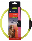 HALSBAND LED ILONA GEEL 35-64CM 7MM