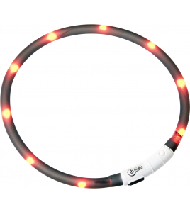 HALSBAND LED NERA ZWART 20-70CM 16MM