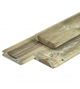 BLOKHUTPROFIEL GRENEN GEIMPREGNEERD 2,8X12,5X180CM