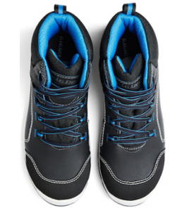 RETRO HOGE VEILIGHEIDSSCHOEN ZWART 243400009900