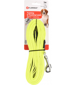 TRAININGS EN ZOEKLIJN XENO FLUO GEEL 5M 20MM
