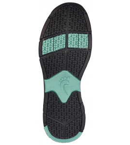 BAAK SVEA S3 LAAG ZWART/MINTGROEN + KRUIPN.