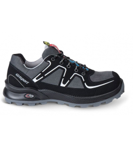 DAMESSCHOEN GRISPORT ARIEL S3 LAAG ZWART/GRIJS 