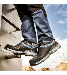 ALBATROS TOFANE BLACK QL LOW S3 ESD HRO SRC 256 BLACK/BLUE 