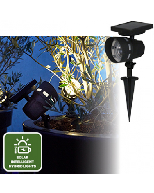 HYBRID INTELLIGENT SOLAR MONTANA 50LM SPOTLAMP