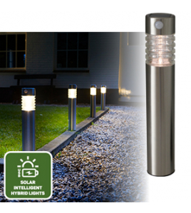 HYBRID INTELLIGENT SOLAR ARIZONA 50LM PIR TUINLAMP