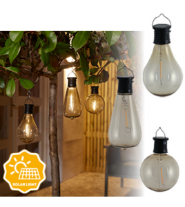 SOLAR PLASTIC FILAMENT RETRO BULB