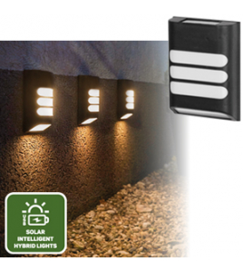 HYBRID INTELLIGENT SOLAR INDIANA 15LM WANDLAMP