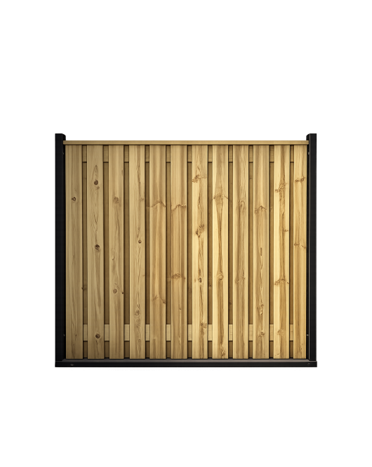 TUINSCHERM DE VILT GEIMPREGNEERD GRENEN 180X180CM 23 PLANKS RECHT TUINSCHERM DE VILT GEIMPREGNEERD GRENEN 180X180CM 23 PLANKS RECHT