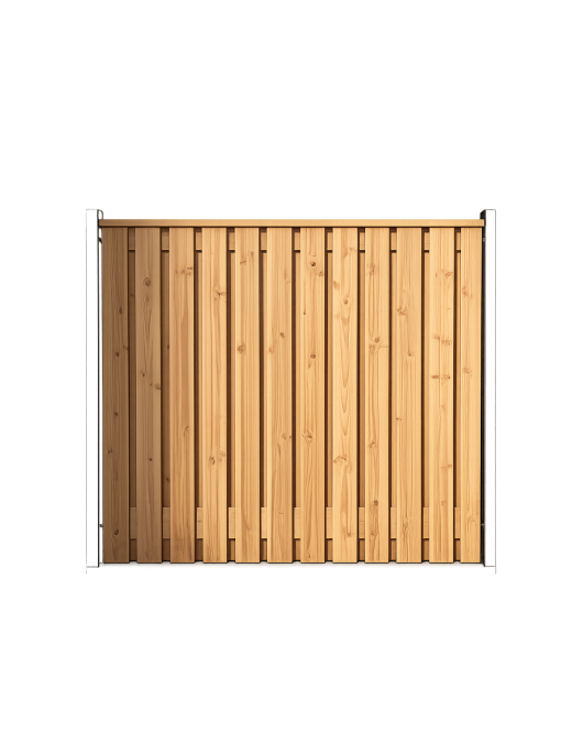 TUINSCHERM DE VILT DOUGLAS 180X90CM 23 PLANKS RECHT TUINSCHERM DE VILT DOUGLAS 180X90CM 23 PLANKS RECHT