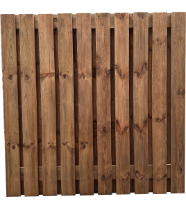 TUINSCHERM DE VILT NOBIFIX 180X180CM 21 PLANKS RECHT