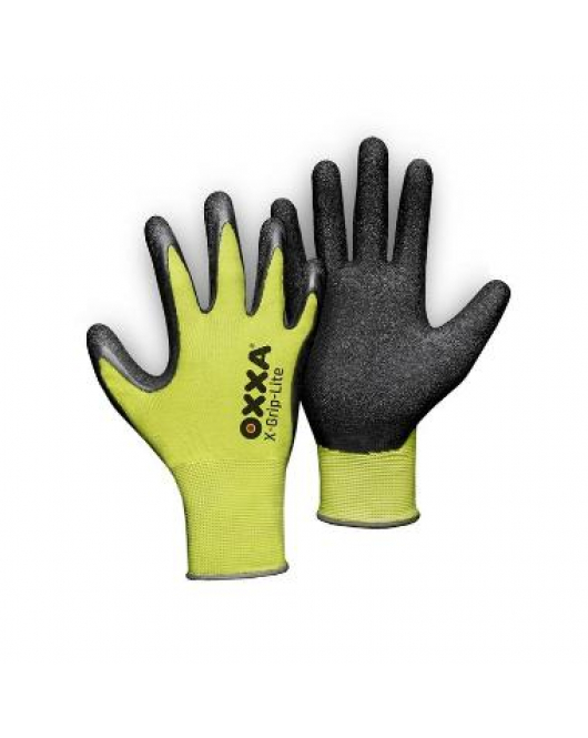 OXXA X-GRIP-LITE 51-025,ZWART/GEEL, 9