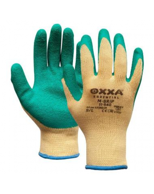 OXXA M-GRIP 11-540, GROEN/GEEL, 10