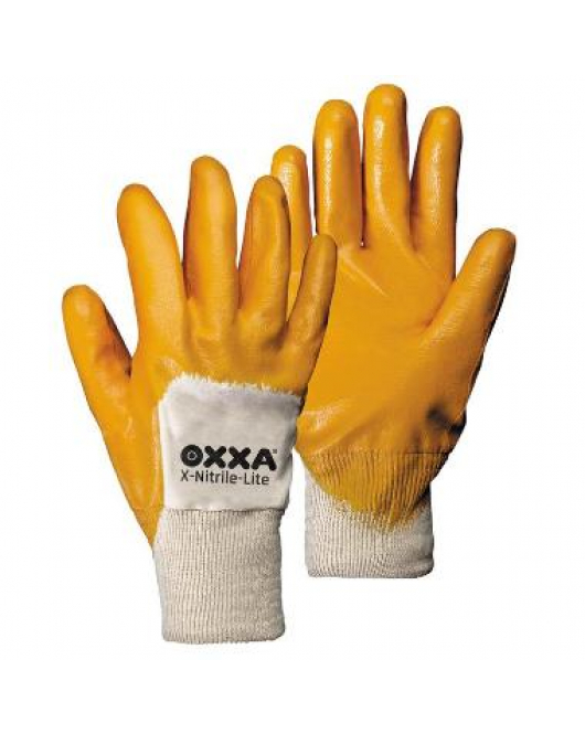 OXXA NITRILE-LITE 51-170, GEEL/WIT, 8