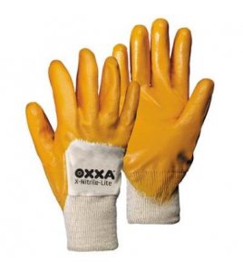 OXXA NITRILE-LITE 51-170, GEEL/WIT, 9