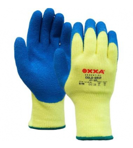 OXXA COLD-GRIP 47-185, BLAUW/FLUO GL, 10