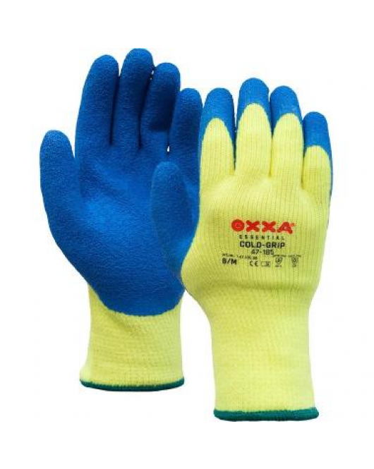 OXXA COLD-GRIP 47-185, BLAUW/FLUO GL, 10