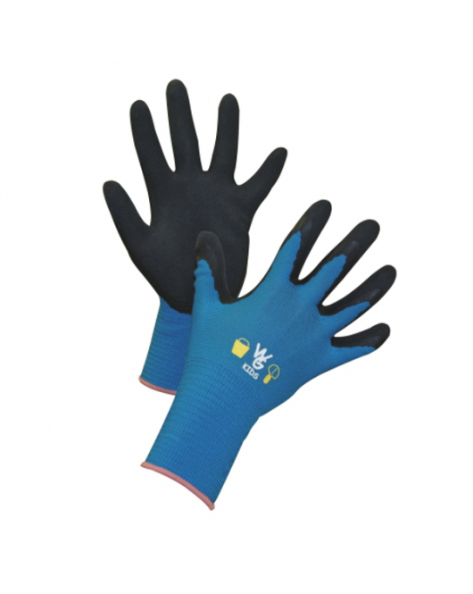 KINDERHANDSCHOEN KERON -MARINE/BLAUW- *KIDS* MT 8-11 JAAR