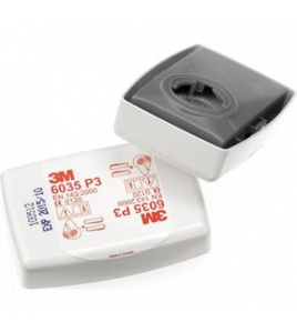 3M STOFFILTER BAJONETSLUITING P3, 6035 2 STUKS