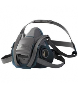 3M HALFGELAATSMASKER 6502 QL SILICONEN,M