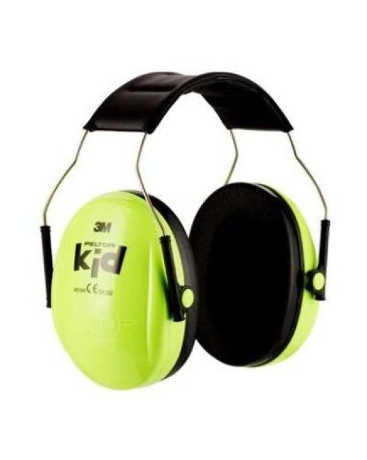 3M™ PELTOR GEHOORKAP KIDS NEONGROEN (87-98 DB)