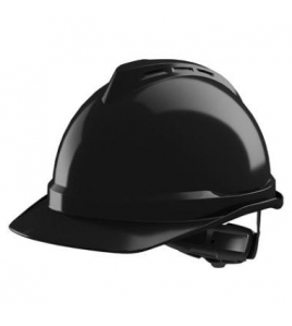 MSA HELM V-GARD 500 ONGEV.FAS-TRAC ZWART