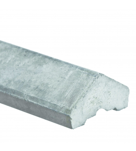 BETONAFDEKKAP PYRAMIDE WIT/GRIJS