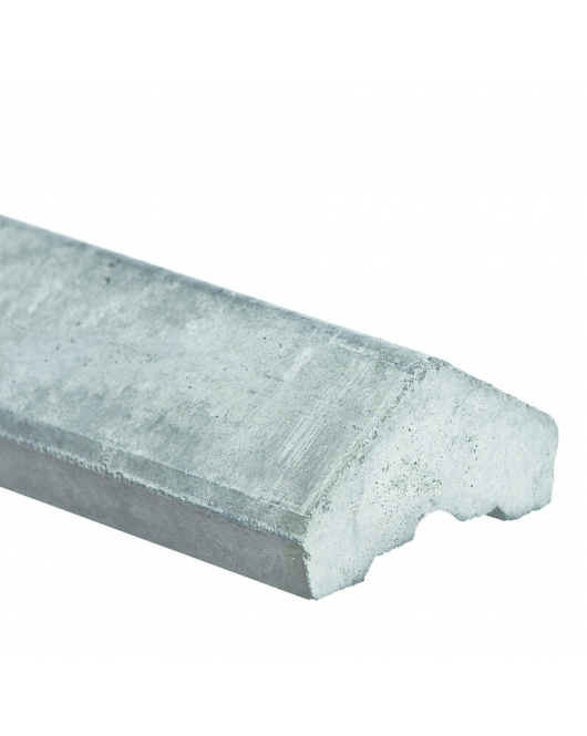 BETONAFDEKKAP PYRAMIDE WIT/GRIJS
