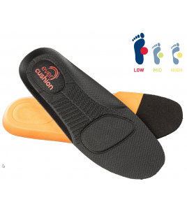 EVERCUSHION CUSTOM FIT LOW RED 