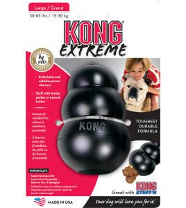 KONG TOY LARGE ZWART