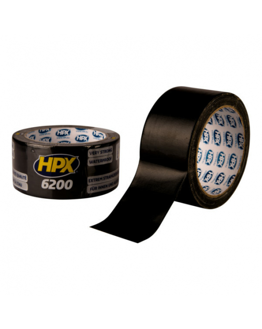 HPX PANTSERTAPE - ZWART 48MM X 10M