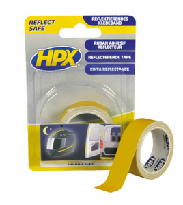 HPX REFLECTERENDE TAPE - GEEL 19MM X 1,5M HPX REFLECTERENDE TAPE - GEEL 19MM X 1,5M
