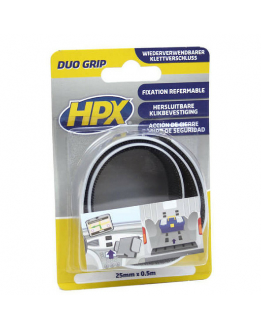 HPX DUO GRIP KLIKBAND - 25MM X 0,5M