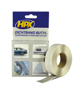 HPX BUTYL AFDICHTINGSTAPE - GRIJS 20MM X 3M HPX BUTYL AFDICHTINGSTAPE - GRIJS 20MM X 3M