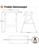 WERKBANK / SPANBANK MAX 100KG