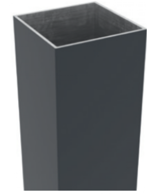 BOSTON ALU POORTPAAL 90X90MM DIKTE 4 MM HOL L-275CM RAL7016