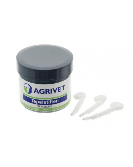 AGRIVET TEPELSTIFTEN IN VASELINE 20ST.