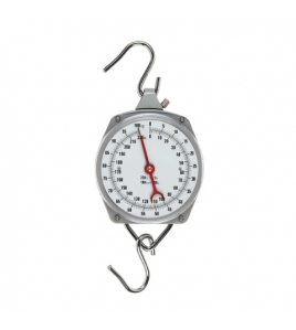 WEEGKLOK, 100KG, SCHAALVERDELING 500GR.