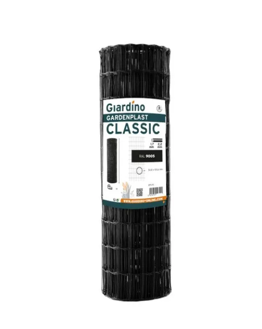 GAAS, GARDENPLAST CLASSIC 0.81M X 25M RAL 9005 ZWART