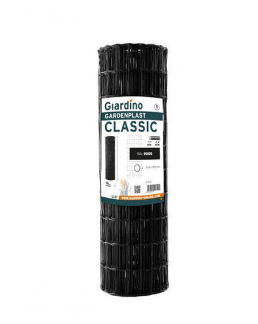 GAAS, GARDENPLAST CLASSIC 1.02M X 25M RAL 9005 ZWART
