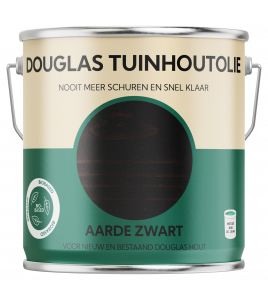 HERMADIX DOUGLAS TUINHOUTOLIE AARDE ZWART - 2.5 LTR