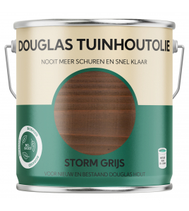 HERMADIX DOUGLAS TUINHOUTOLIE STORM GRIJS - 2.5 LTR